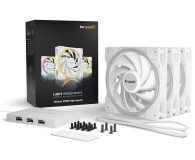 BE QUIET! Light Wings White 120 PWM High-speed Triple-Pack 3x120mm BL101 - 1138226 - zdjęcie 4